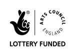 Arts Council England Lottery Grant Award logo