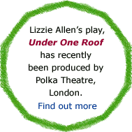 Lizzie Allen's play Under One Roof if being produced by Polka Theatre, London. Find out more